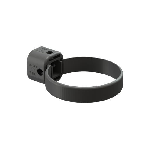 Хомут универсальный Графит LUX