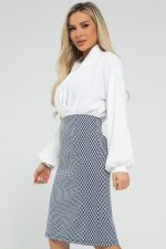 Юбка Лаура (сине-белая) Ю12871-8М LT Collection
