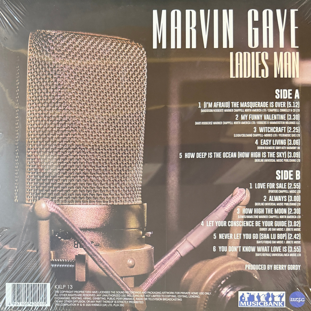 Marvin Gaye – Ladies Man (Англия 2020г.) Т
