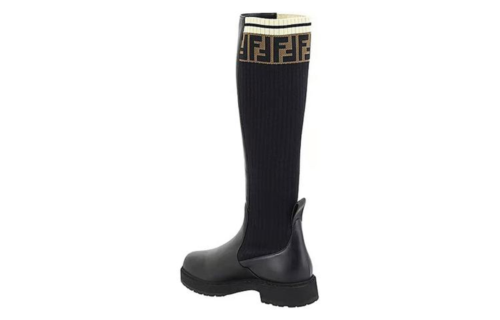 FENDI Knee high Boots Women"s Black