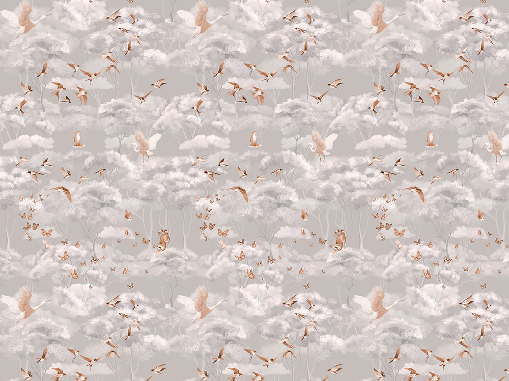 Дизайнерские обои Wall Street Fauna