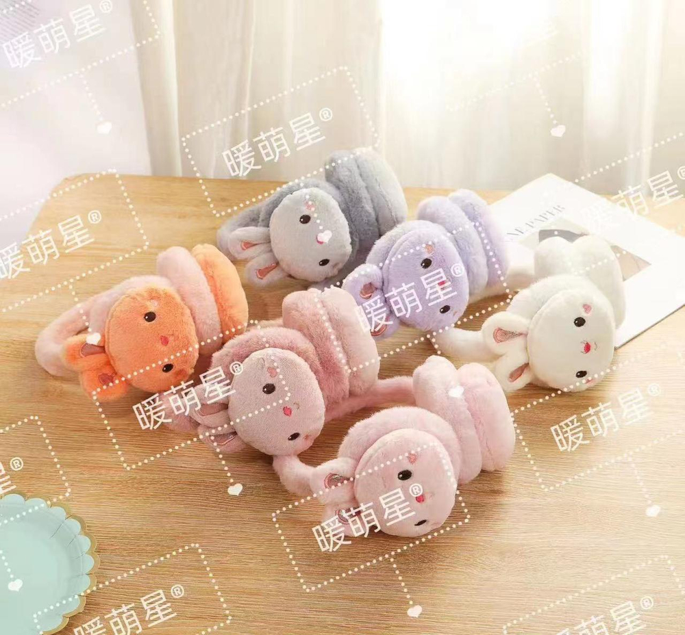 Тёплые наушники-ушки