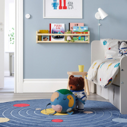 IKEA AFTONSPARV  (ИКЕА АФТОНСПАРВ)  -  Плюш, цвет земли/мультиколор