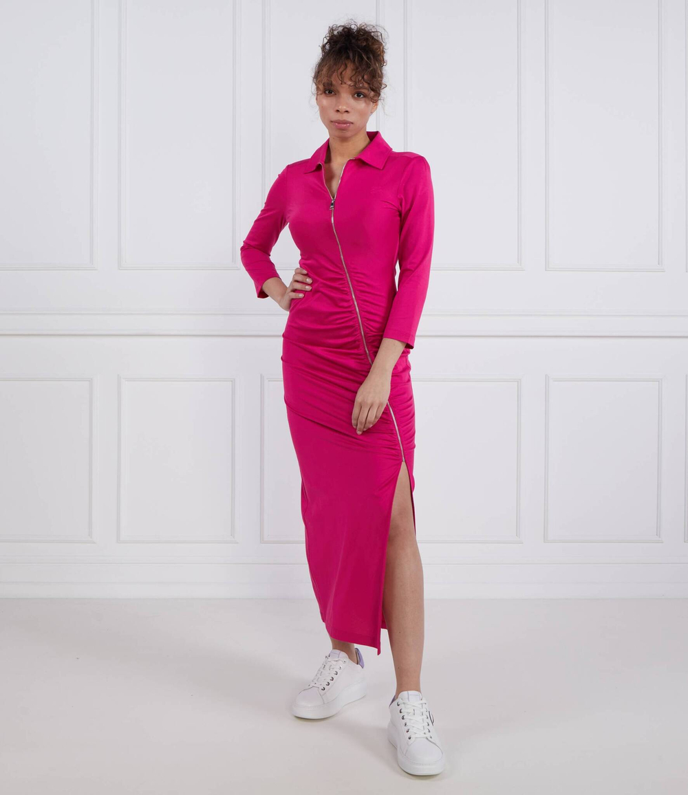 Платье Karl Lagerfeld - фуксия(231W1361)