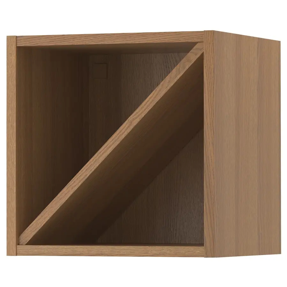 Полка для вина - VADHOLMA IKEA/ ВАДХОЛЬМА ИКЕА,  40х40 см, коричневый