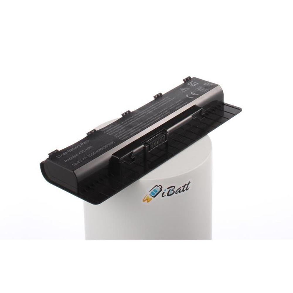 Аккумуляторная батарея iBatt 5200 mAh для ноутбука Asus A32-N56, A31-N56