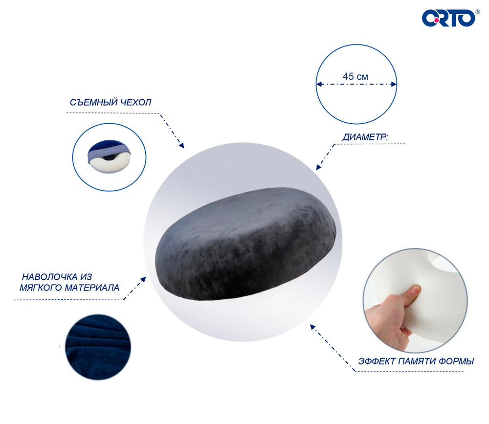 Подушка для сидения женская Круг