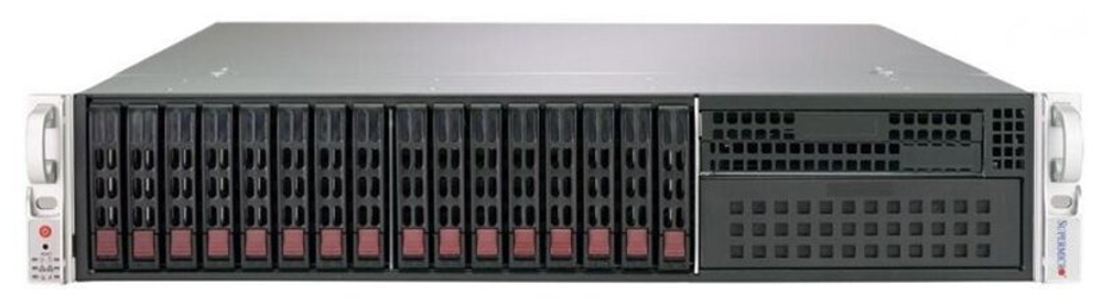 Сервер Supermicro A+ Server 2113S-WTRT без процессора/без ОЗУ/без накопителей/количество отсеков 2.5" hot swap: 16/1 x 1200 Вт/LAN 10 Гбит/c