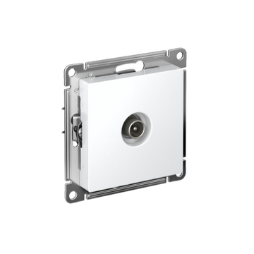 Розетка телевизионная оконечная TV AtlasDesign 1дБ механизм лотос SE ATN001391