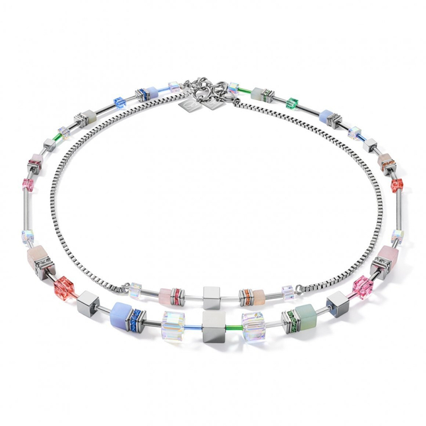 Колье-трансформер 4-in-1 Coeur de Lion Multicolor Pastel 5007/10-1522 цвет мультиколор