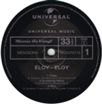 Eloy / Eloy (Coloured Vinyl)(LP)