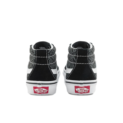 Детские кеды Vans SK8-Mid Reissie Skate Shoes 'Black Grey White' VN000BVP6BT