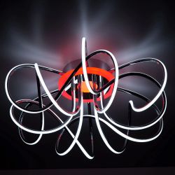 Citilux Джемини Смарт CL229A161E RGB Умная люстра Хром