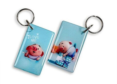 Поросенок голубой Epoxy (чип MF-3.2) 15418