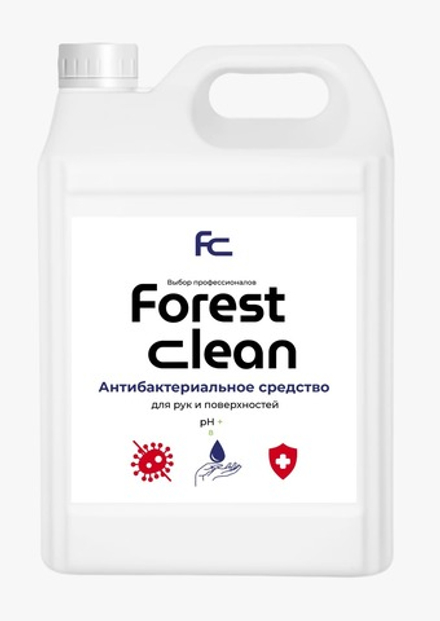 Forest clean Антибактериальное средство для рук и поверхностей 5 л