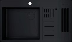 Мойка Omoikiri Akisame 86-2-GB Side нерж.сталь/графит(арт.4997047)