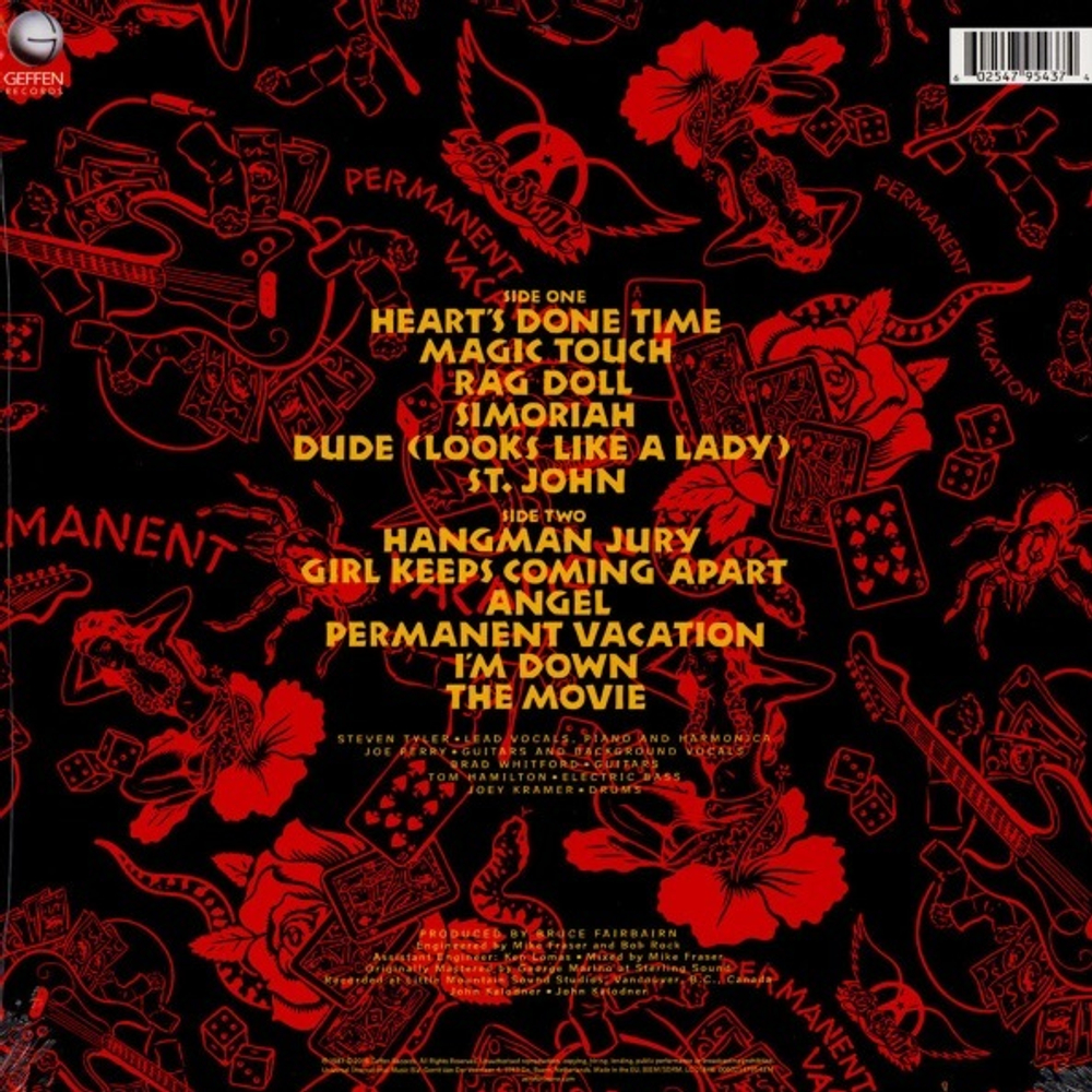 Aerosmith / Permanent Vacation (LP)