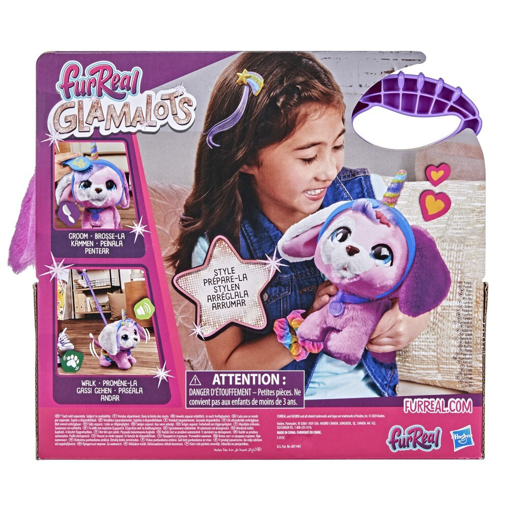 Hasbro FurReal Friends - Большой питомец на поводке с модными аксессуарами Собака F1544 / артикул   F1544  / GTIN 5010993833290