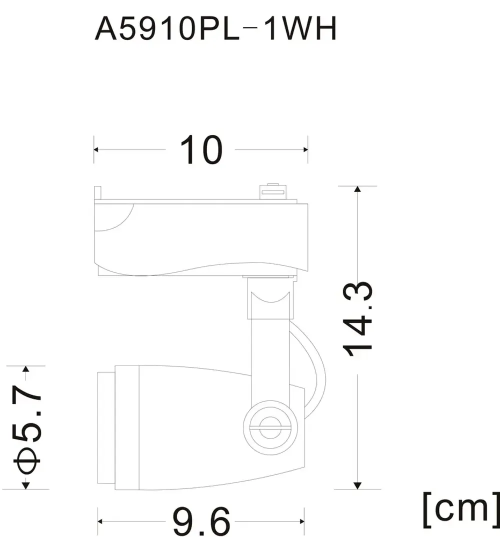 Трековый светильник Arte Lamp