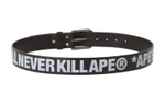 A Bathing Ape A Bathing Ape Bathing Ape Leather Belt