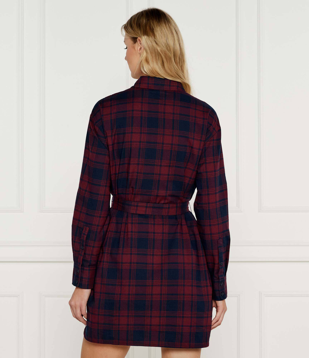 Платье с ремешком Tommy Jeans - бордовый(DW0DW18728)