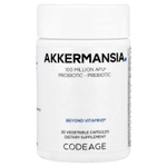 Codeage, Akkermansia, 30 растительных капсул