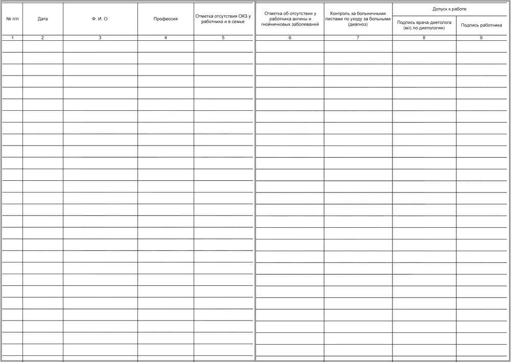 Журнал Здоровье форма №2-лп 60 страниц мягкая обложка