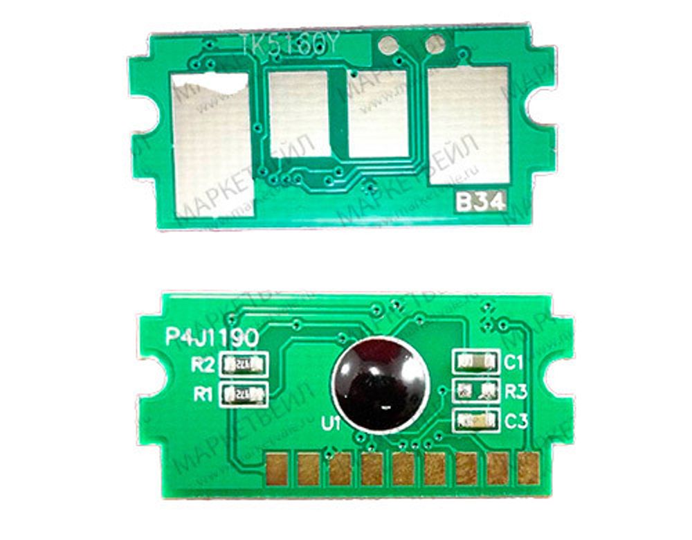 Чип для Kyocera Ecosys P7040cdn (TK-5160Y) Yellow, 12K (ELP Imaging®)