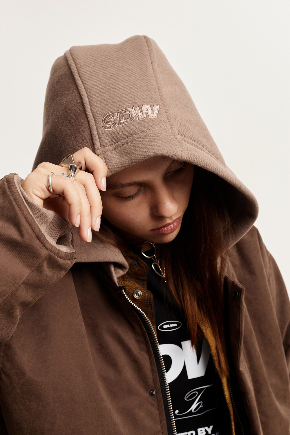 Бомбер Peach Brown