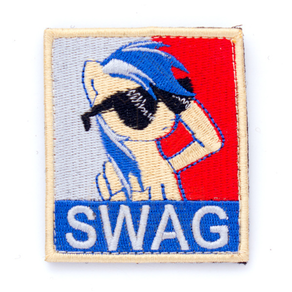 Патч ТВФ вышивка SWAG