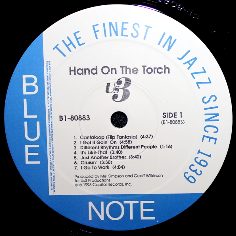Us3 / Hand On The Torch (LP)