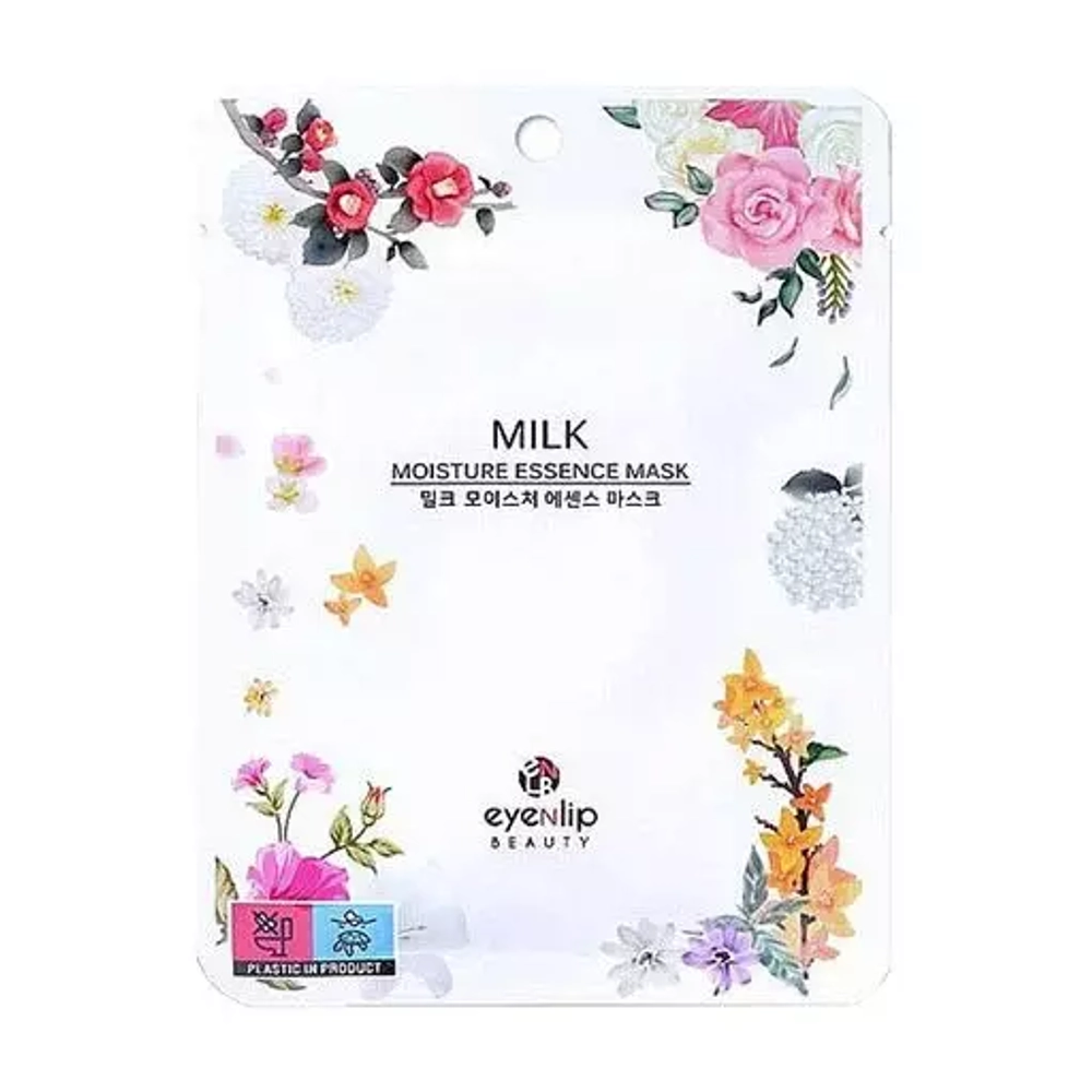 Тканевая маска с экстрактом молока EYENLIP Milk Moisture Essence Mask