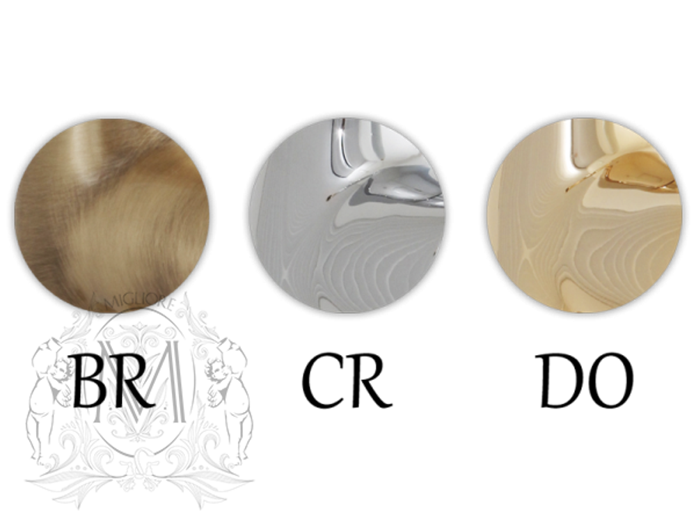 Смеситель для раковины 3 отв. настенный Migliore Arcadia ML.ARC-8370.CR хром