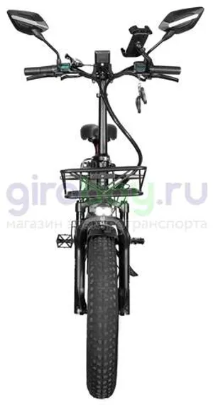 Электровелосипед Syccyba F11 Pro Dual 48V/20Ah (полный привод) - Синий обод фото №8