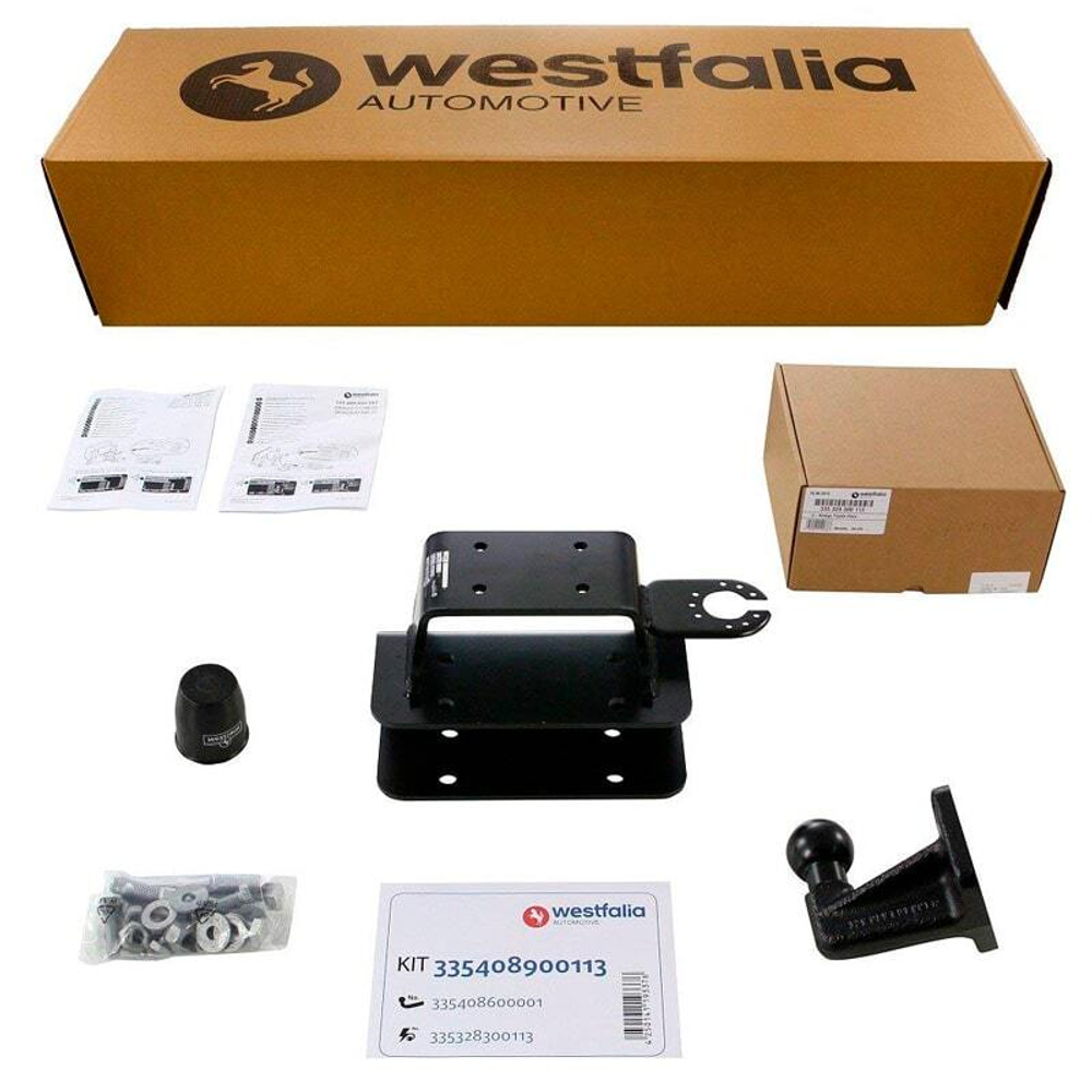 Фаркоп WESTFALIA 335408900113 для Toyota Hilux 10-16(паспорт и сертификат в комплекте)(без электрики)