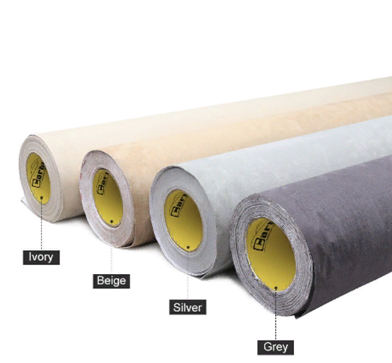 Алькантара Carbins коричневая рыжая