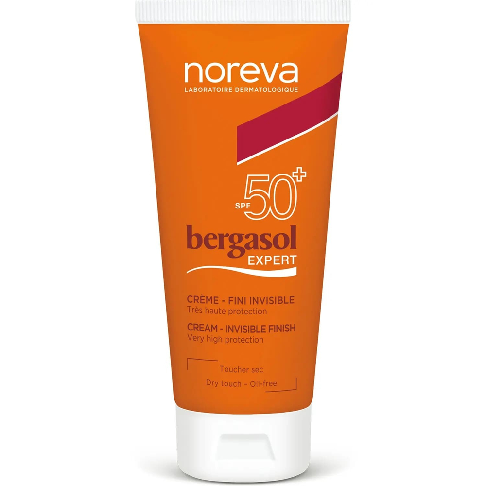 Noreva Bergasol Солнцезащитный крем для лица SPF50+ Норева 50 мл