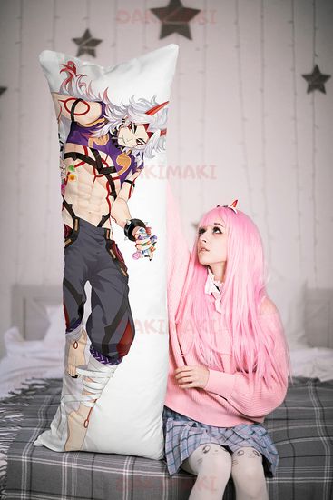 Дакимакура Аратаки Итто Геншин арт. 0938