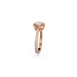 CONSTELLA:RING RND PV L WHITE/ROS 50