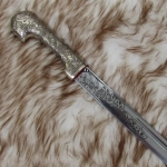Шашка казачья ККВ образца 1904 г., мельхиоровая рукоять утопающая в ножнах