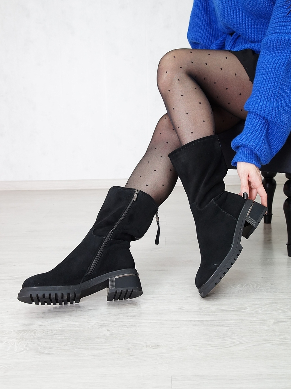 Полусапожки женские зимние