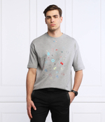 футболка tee celebration BOSS GREEN - серый(50467065)