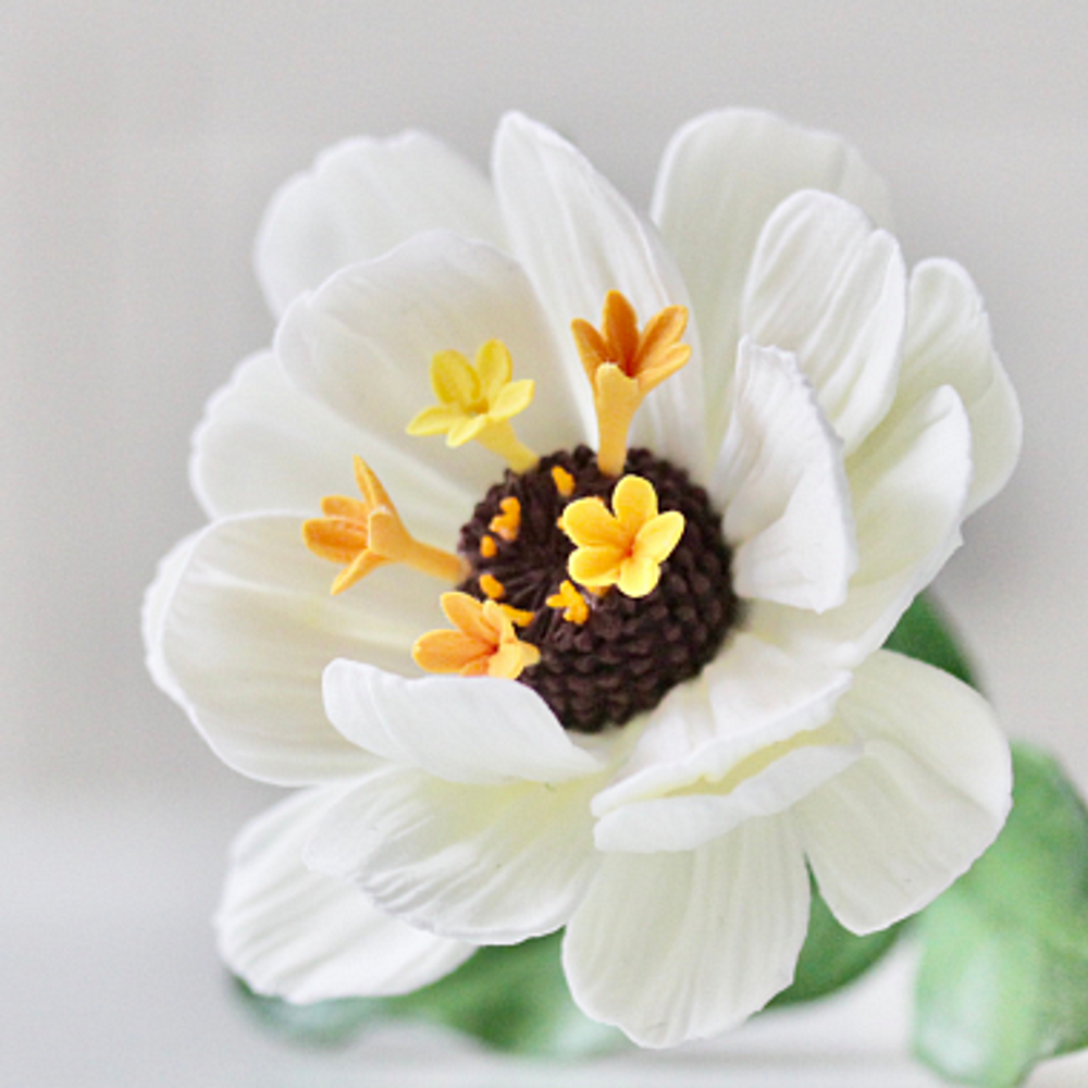 Полимерная самоотвердевающая зефирная глина для лепки Ultra Light Clay (Белая, 75 гр, Япония) Ультра