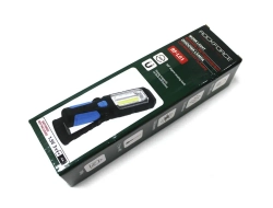 Лампа светодиодная (4W COB LED+1W,2 магнита,крючок,180гр.,250Lm,1.5V, 3хАА, ) RockForce##Rock FORCE RF-L01