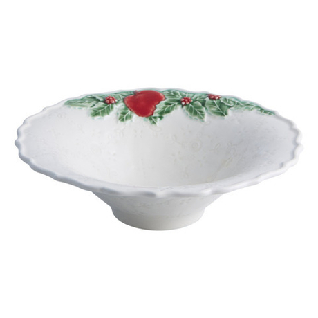 Салатник 20см Bordallo Pinheiro Рождественская гирлянда