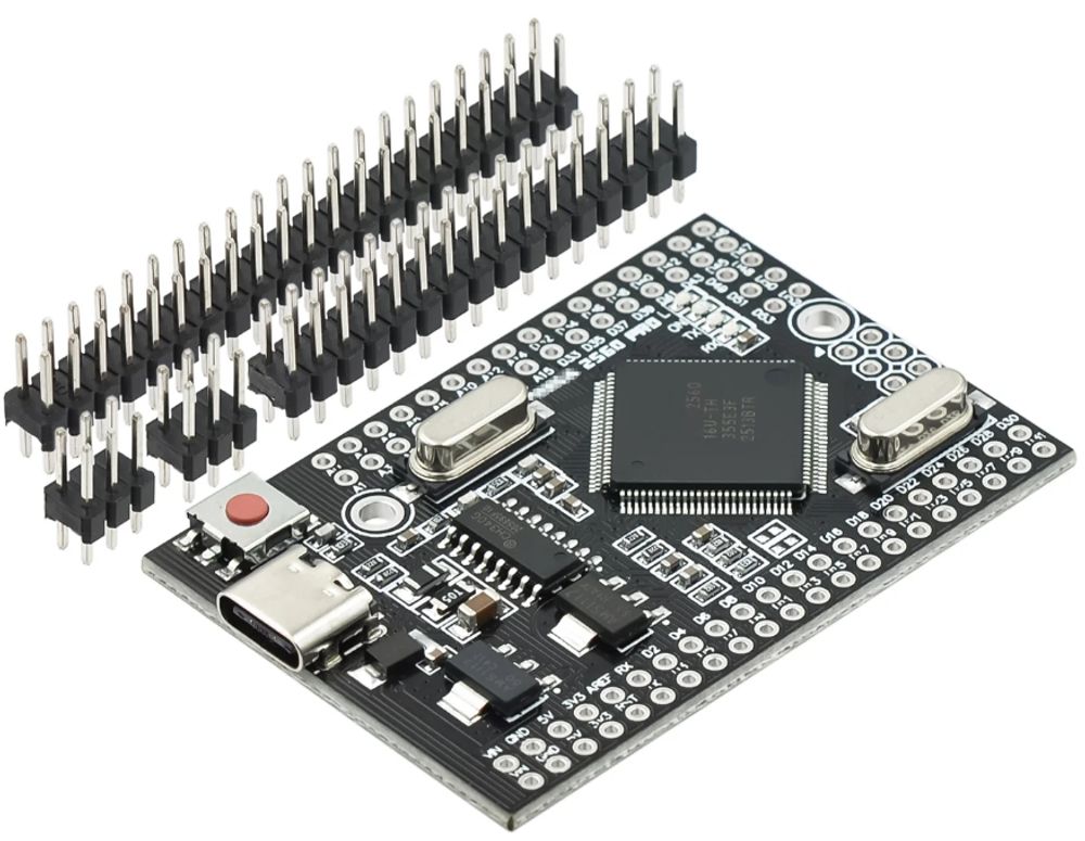 Мега 2560 PRO CH340G/ATMEGA2560-16AU, Type C, EMBED