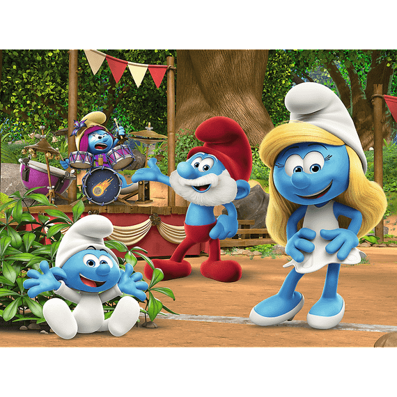 Pazl / Пазлы / Puzzles - "30" - Smurfette and Smurfs / The Smurfs