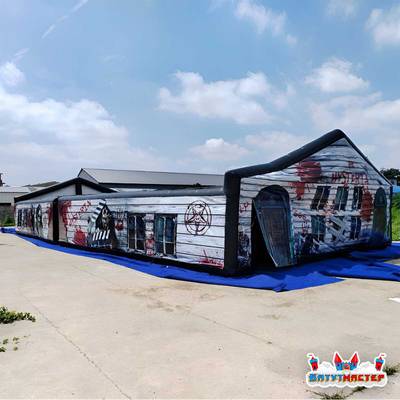 Надувной квест-аттракцион «Заточение духов», 9×9×3,5 м