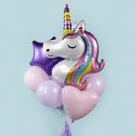 Шар (12''/30 см) Светло-сиреневый (H19/760), макарунс, 100 шт.