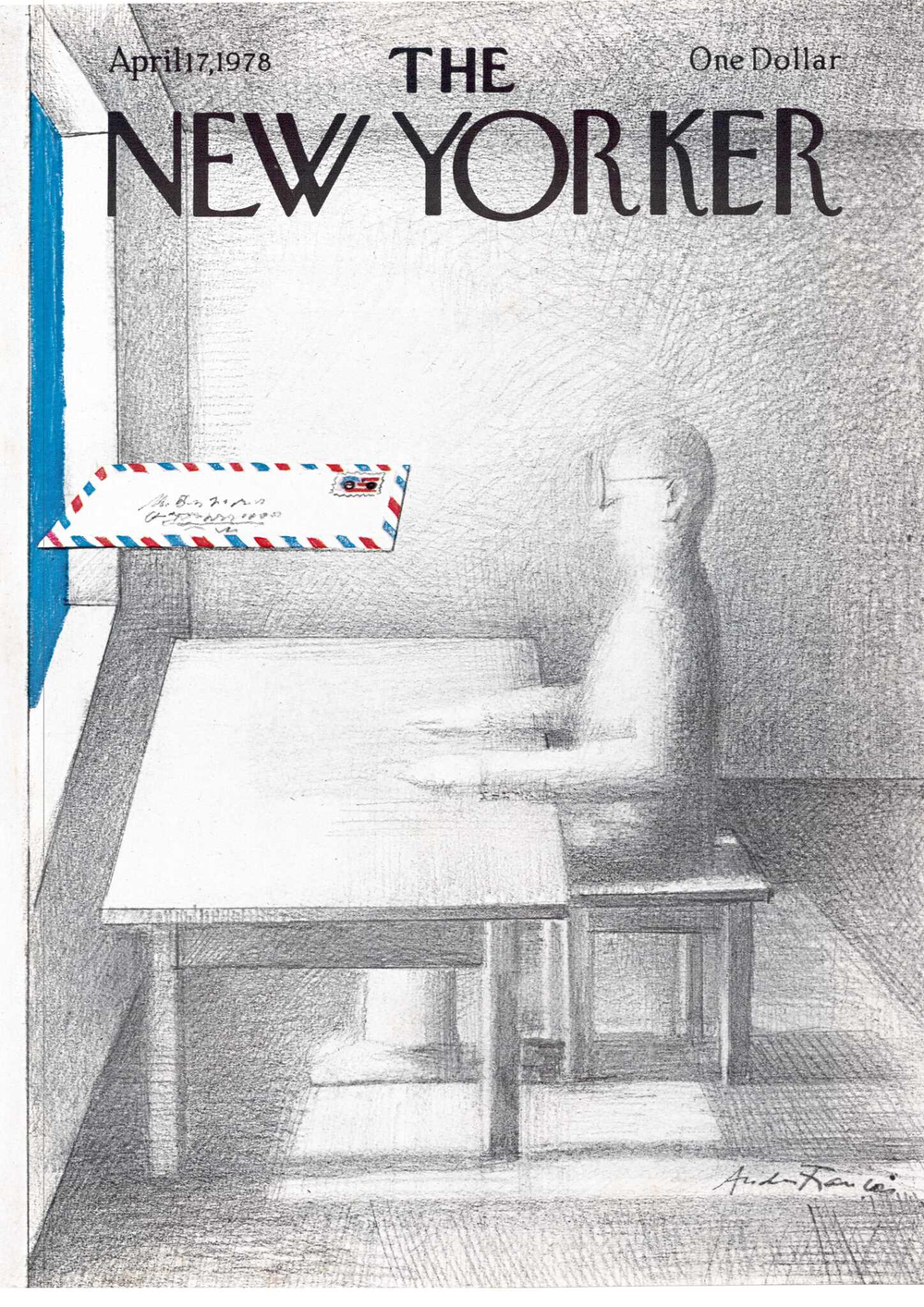 Журнал The New Yorker 17-04-1978, обложка